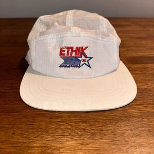 ETHIK Worldwide Lightweight Adjustable 5 Panel Flat Bill Camper Hat